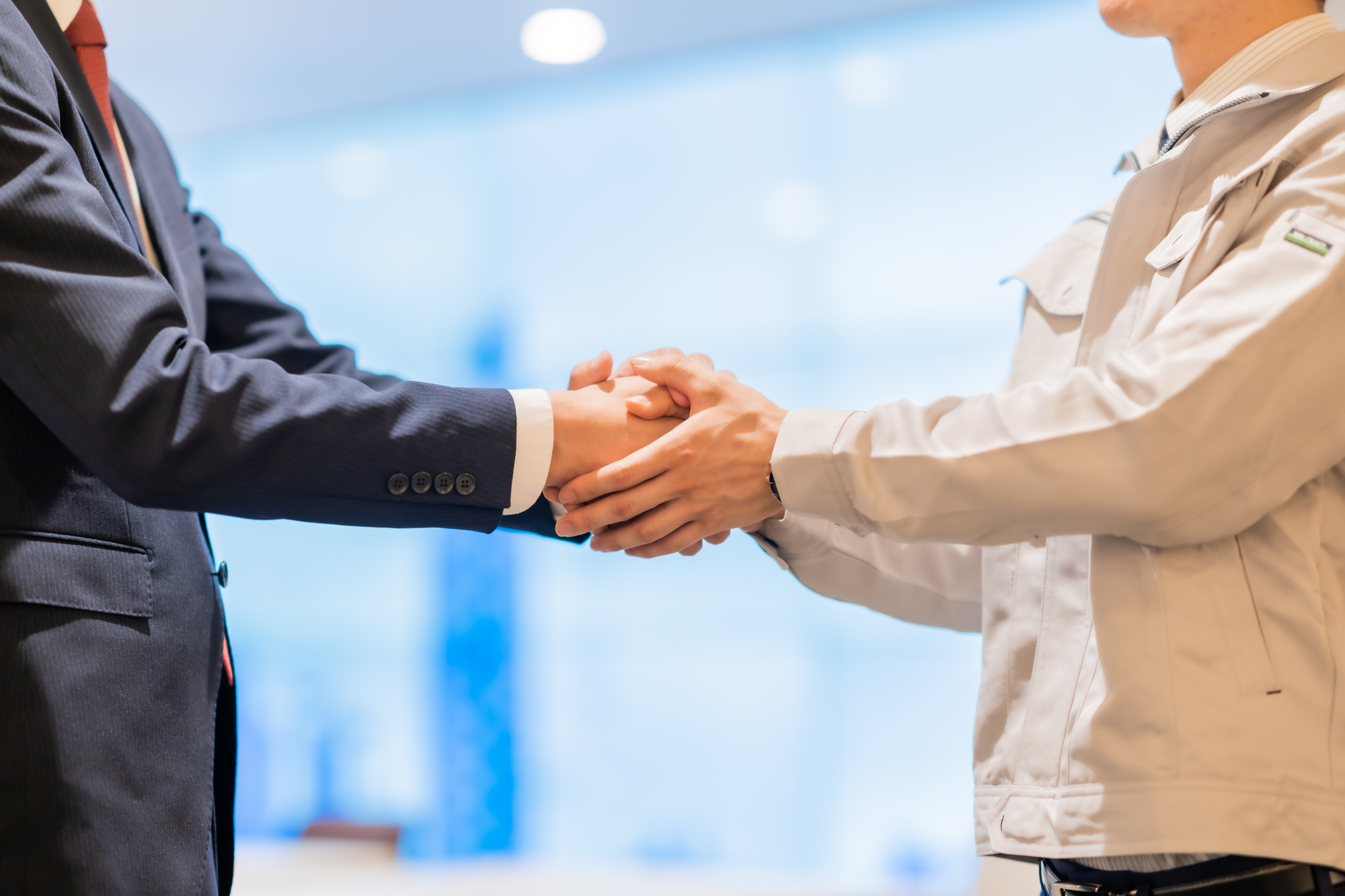 お客様からの厚い信頼